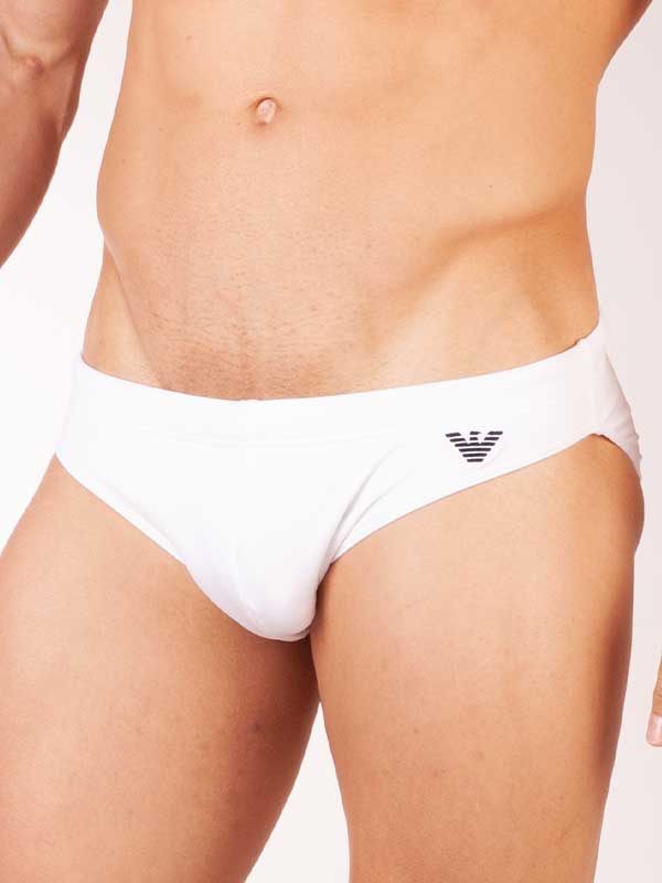 Bañador Mini Slip Emporio Armani 3R401 Blanco XXXMADRID