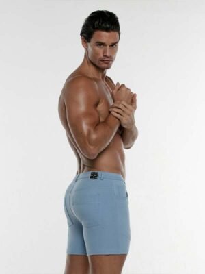 Pantalon Corto Hombre 5 Pocket Azul
