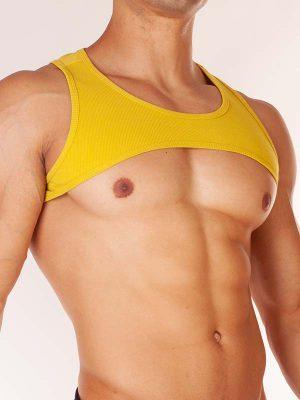 Man Harness Barcode Berlin DEMU mostaza