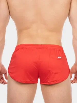 Short Deportivo Barcode Berlin Costa Rojo
