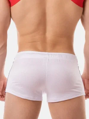 Short Barcode Berlin Timur Blanco Rojo Royal