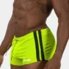 Short Barcode Berlin Timur Neongreen-Negro
