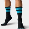 Calcetines Deportivos Barcode Berlin Gym Socks Negro Azul