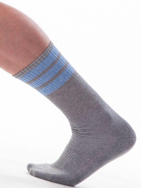 Calcetines Barcode Me Time Gris Azul