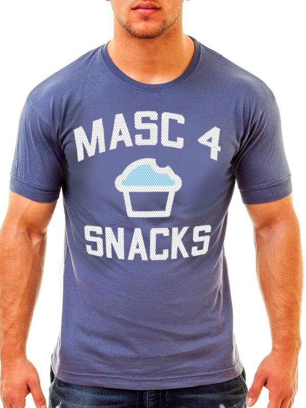 Camiseta Athletic Fit Mask 4 Snacks