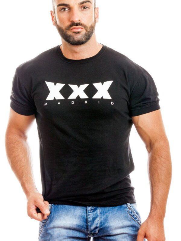 Camiseta Athletic Fit Xxx Negra