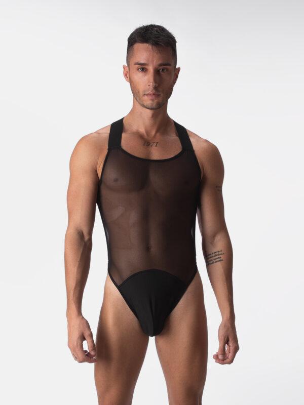 Body Mesh Barcode Berlin Iggi Negro