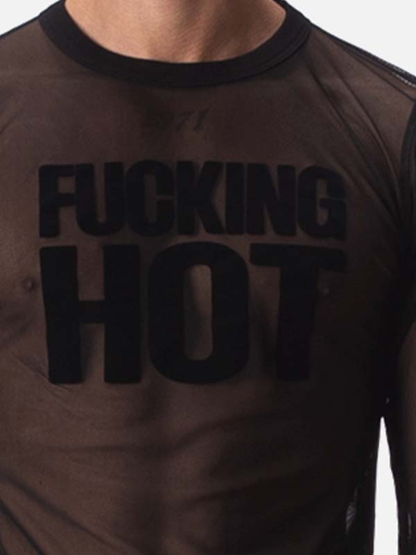 Camiseta transparente Barcode Berlin Fuckin Hot
