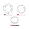 Pack 3 anillos pene transparentes