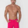 Pantalón corto hombre Code 22 5 Pocket rosa para XXXMADRID