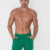 Pantalón corto hombre Code 22 5 Pocket verde para XXXMADRID