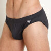 Bañador Slip Emporio Armani 4R401 Negro