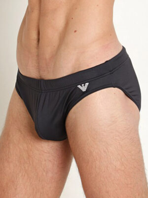 Bañador Slip Emporio Armani 4R401 Negro