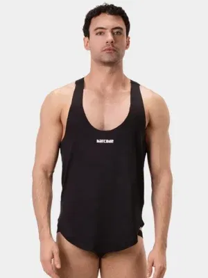 Camiseta de tirantes barcode berlin siler negra