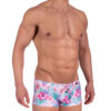 Bañador boxer estampado flores Manstore M2379