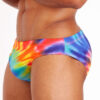 Bañador slip con relleno delantero Pride Tie-Dye