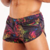 Bañador Short Hombre Sweet Banana Rainbow Baroque Negro