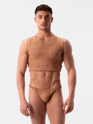 Crop Top Hombre Barcode Berlin Luz