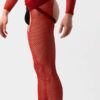 Leggings de rejilla Barcode Berlin Fishnet Cacci Rojo