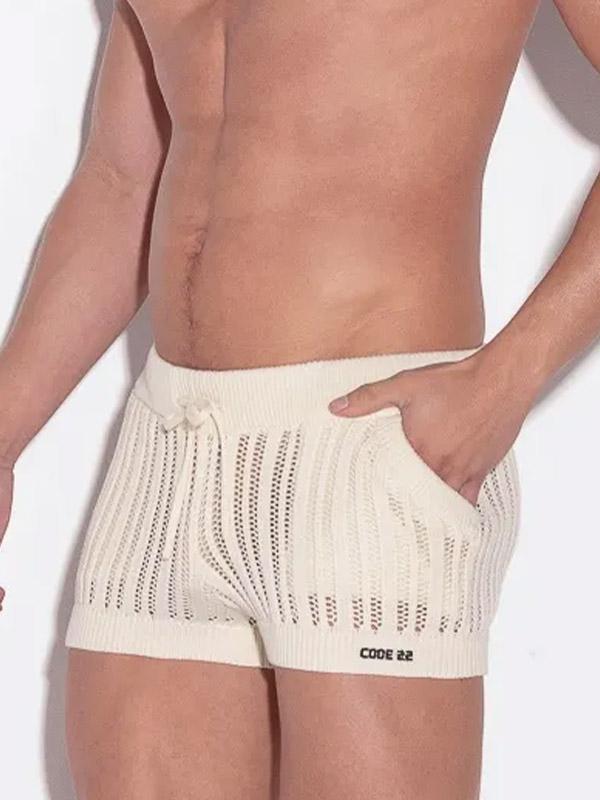 Pantallon corto deportivo de rejilla Short Knitted Code 22
