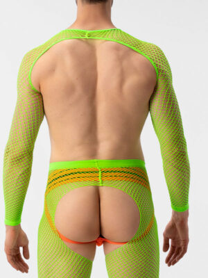 FISHNET SLEEVES POGGIO