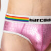 Slip Barcode Berlin Pride Biser Metalizado Rosa