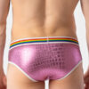 Slip Barcode Berlin Pride Biser Metalizado Rosa