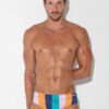 Bañador Slip Con Relleno Code 22 Bold Stripe