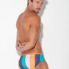 Bañador Slip Con Relleno Code 22 Bold Stripe