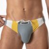 Bañador Slip Hombre Leader Hero Gris