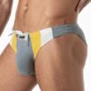 Bañador Slip Hombre Leader Hero Gris