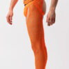 Leggings de Rejilla Cacci Naranja