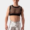 Crop Top Hombre Barcode Berlin Arman Negro