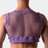 Crop Top Hombre Barcode Berlin Arman Morado