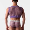 Crop Top Hombre Barcode Berlin Arman Morado