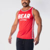 Camiseta de tirantes Bear Roja