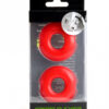 Pack 2 CockRings Stacker Rojo