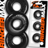 Pack 3 Cockring Ringer Negro