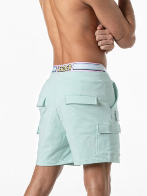 Pantalones Cortos Hombre Leader Cargo Shorts Candy