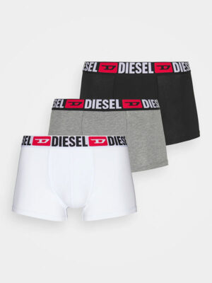 Pack 3 Boxer Hombre Damien Blanco, Gris, Negro