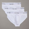 Pack 3 Slips Calvin Klein Blancos