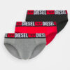 Pack 3 Slips Diesel Negro, Rojo y Gris