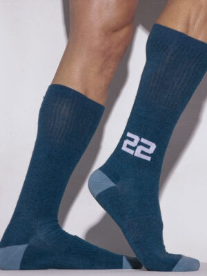 Calcetines Azules Code 22 Vintage