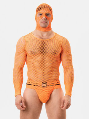 Body Barcode Berlin Fishnet Como Neonorange