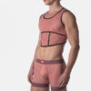 Mesh Short Rupo Brownishpurple Barcode Berlin