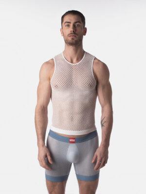 Mesh Short Rupo Bluebeige Barcode Berlin