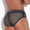 Detalle trasero del Slip Code 22 Openwork en color negro