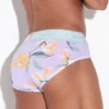 Vista trasera del Slip Code 22 Secret Garden en color lavanda Vista trasera del Slip Code 22 Secret Garden en color lavandaVista trasera del Slip Code 22 Secret Garden en color lavanda