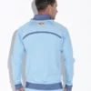 Sudadera hombre Code 22 Reflex azul, vista trasera, estilo athleisure