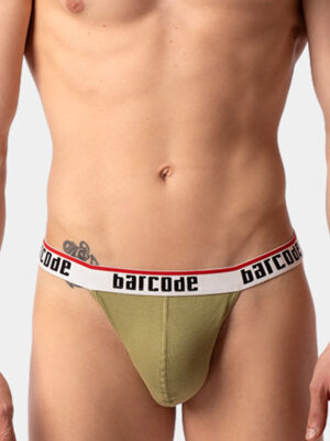 Tanga Hombre Barcode Berlin Miran Grasslandbeige